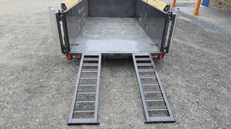 New Diamond C Trailers Dump Trailer /9.8K GVWR / 77"x12' / Tarp Kit