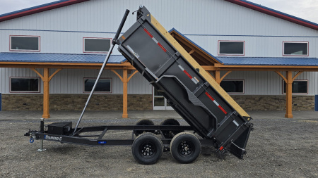 New Diamond C Trailers Dump Trailer /9.8K GVWR / 77 x12' / Tarp Kit