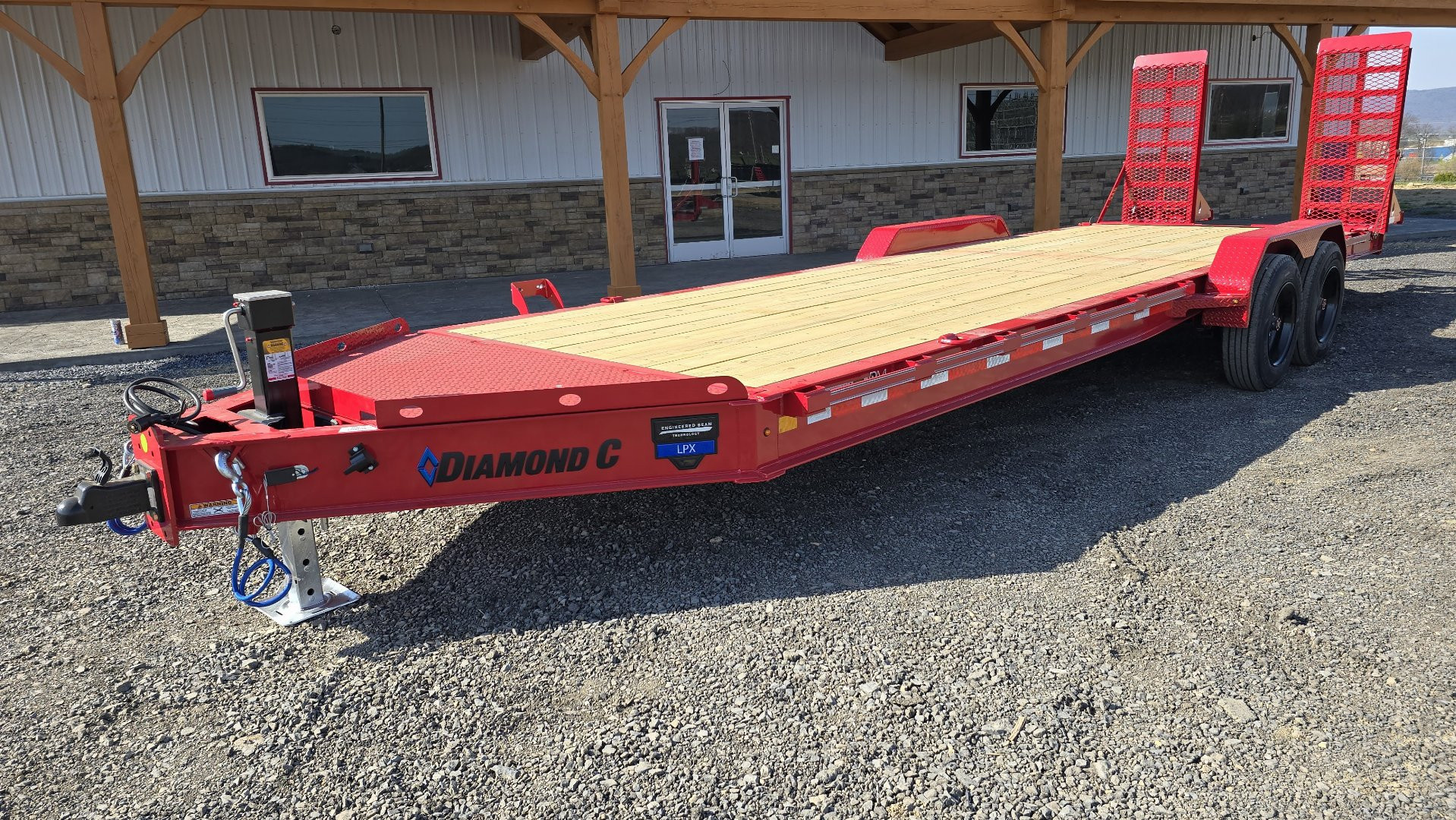New Diamond C Equip Trailer / 18K GVWR / 82"x24'