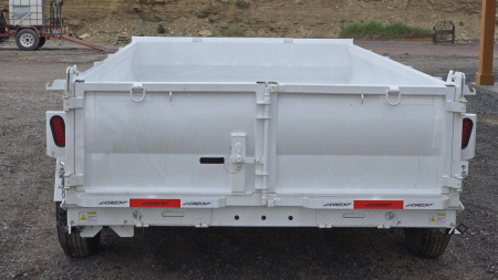 New Horizon Dump Trailer / 80"x14' / 14K GVWR / Ramps / Tarp Kit