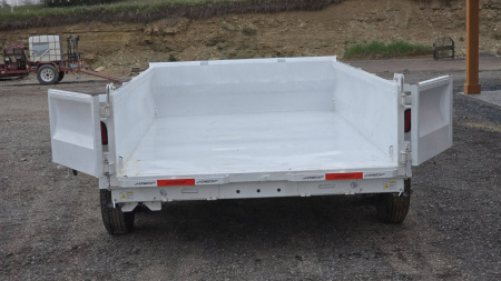 New Horizon Dump Trailer / 80"x14' / 14K GVWR / Ramps / Tarp Kit