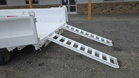 New Horizon Dump Trailer / 80"x14' / 14K GVWR / Ramps / Tarp Kit