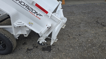New Horizon Dump Trailer / 80"x14' / 14K GVWR / Ramps / Tarp Kit