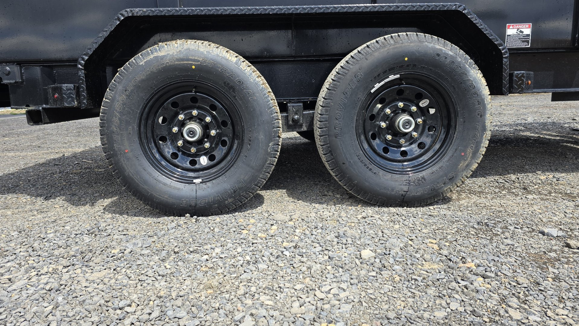 New Delco Gooseneck Dump Trailer / 14K / 83"x14'