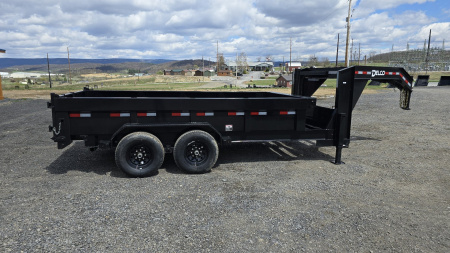 New Delco Gooseneck Dump Trailer / 14K / 83"x14'