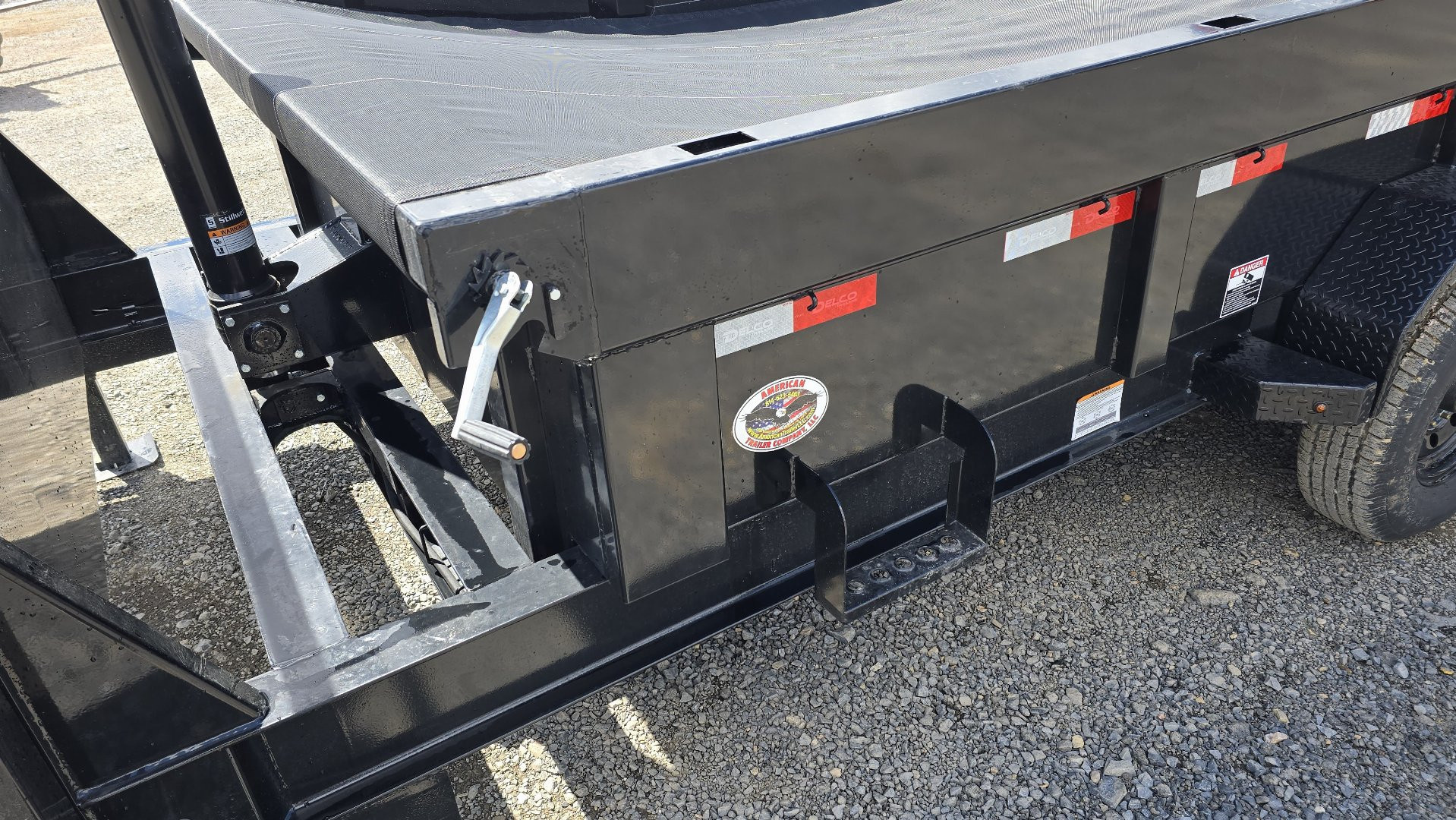 New Delco Gooseneck Dump Trailer / 14K / 83"x14'