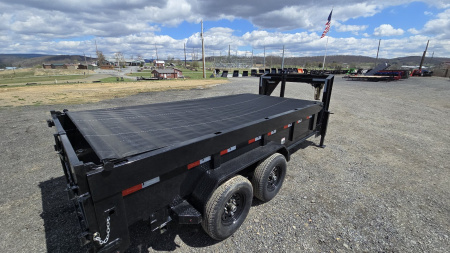 New Delco Gooseneck Dump Trailer / 14K / 83"x14'
