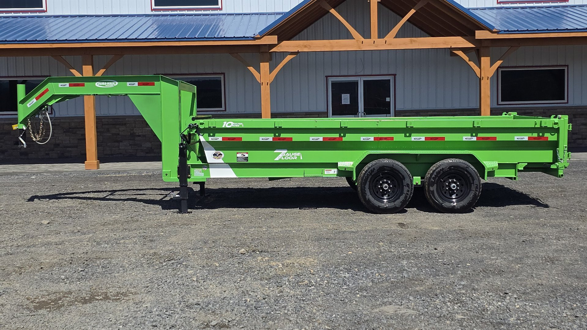 New Dura-Haul Dump Trailer / 14K / 7'x16'