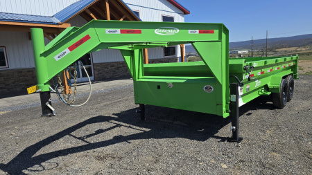 New Dura-Haul Dump Trailer / 14K / 7'x16'