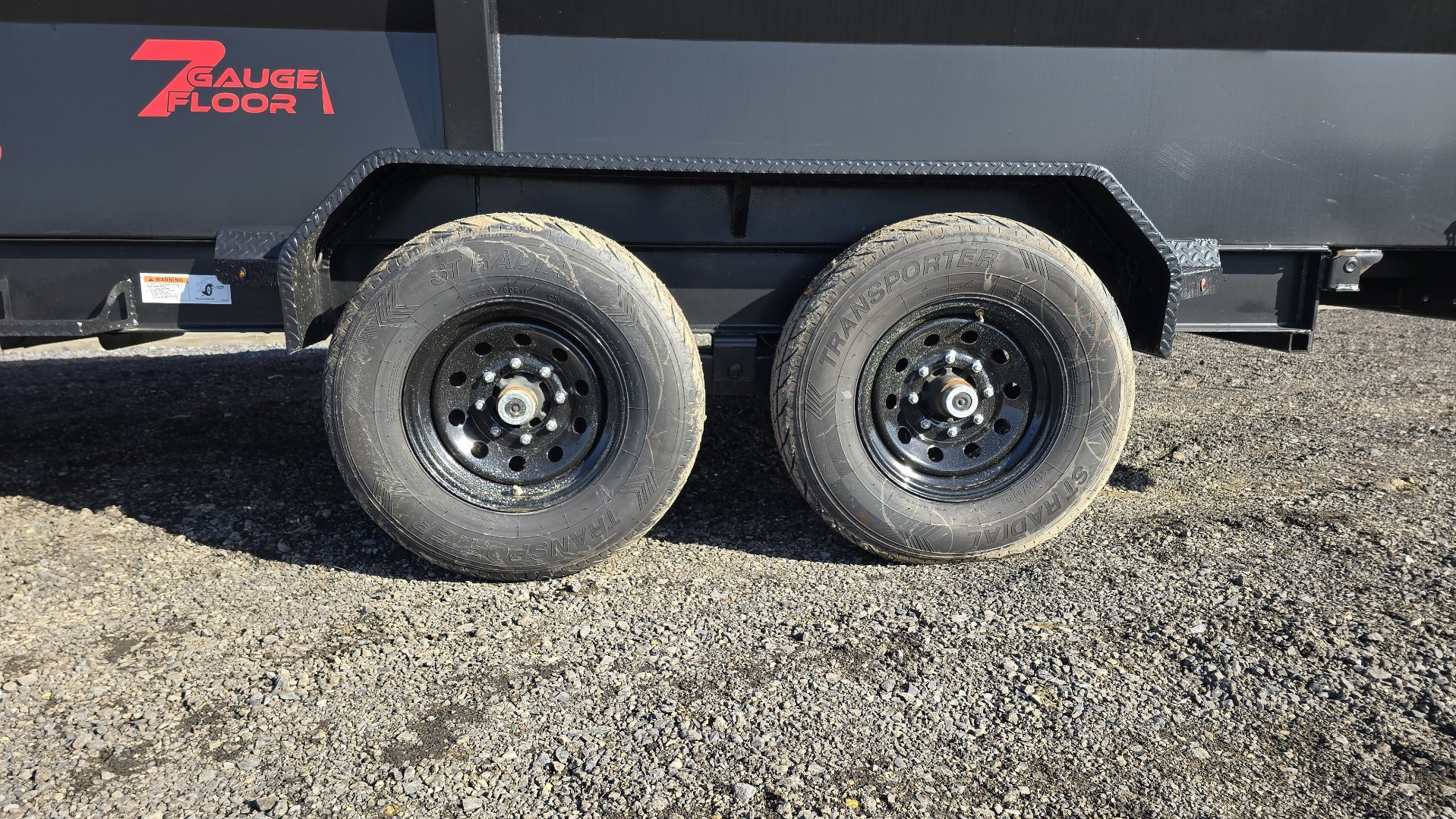 New Dura-Haul Gooseneck Dump Trailer / 14K / 7'x16'