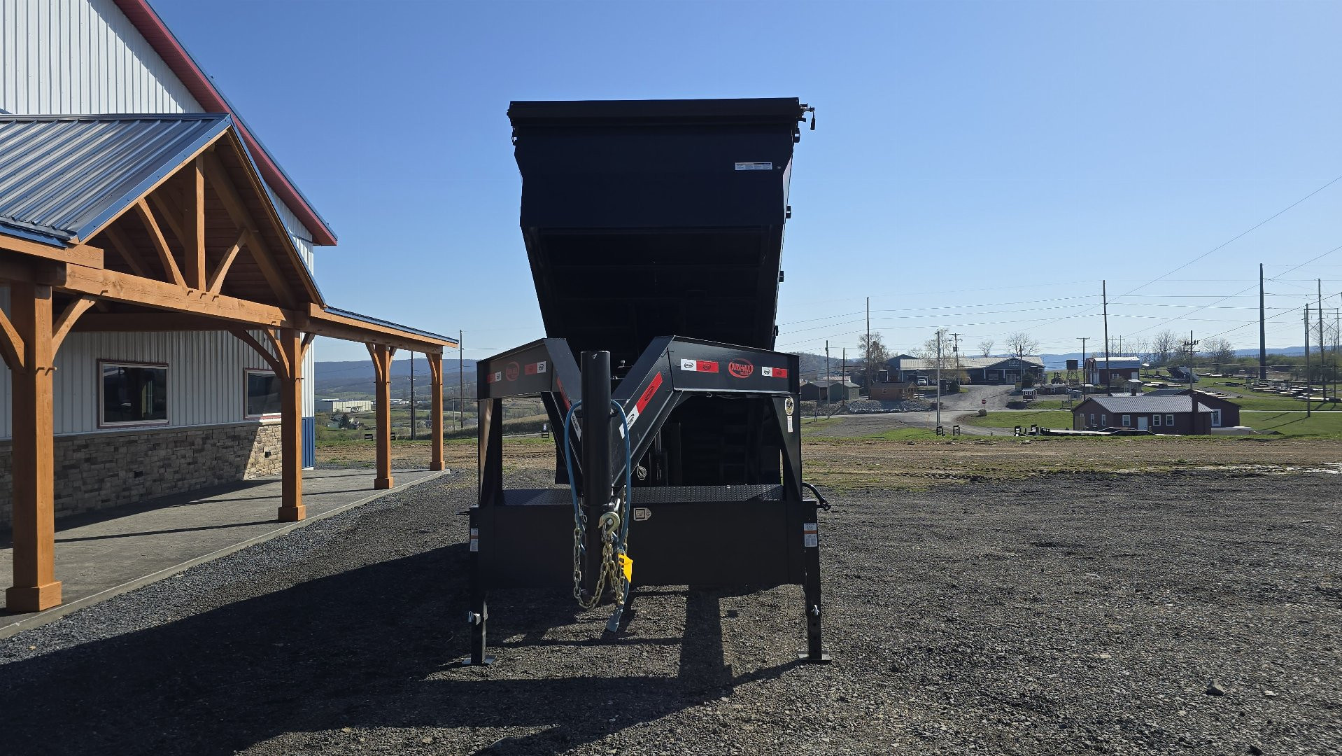 New Dura-Haul Gooseneck Dump Trailer / 14K / 7'x16'