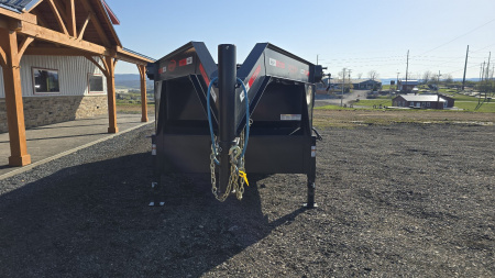 New Dura-Haul Gooseneck Dump Trailer / 14K / 7'x16'