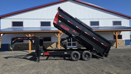 New Dura-Haul Gooseneck Dump Trailer / 14K / 7'x16'