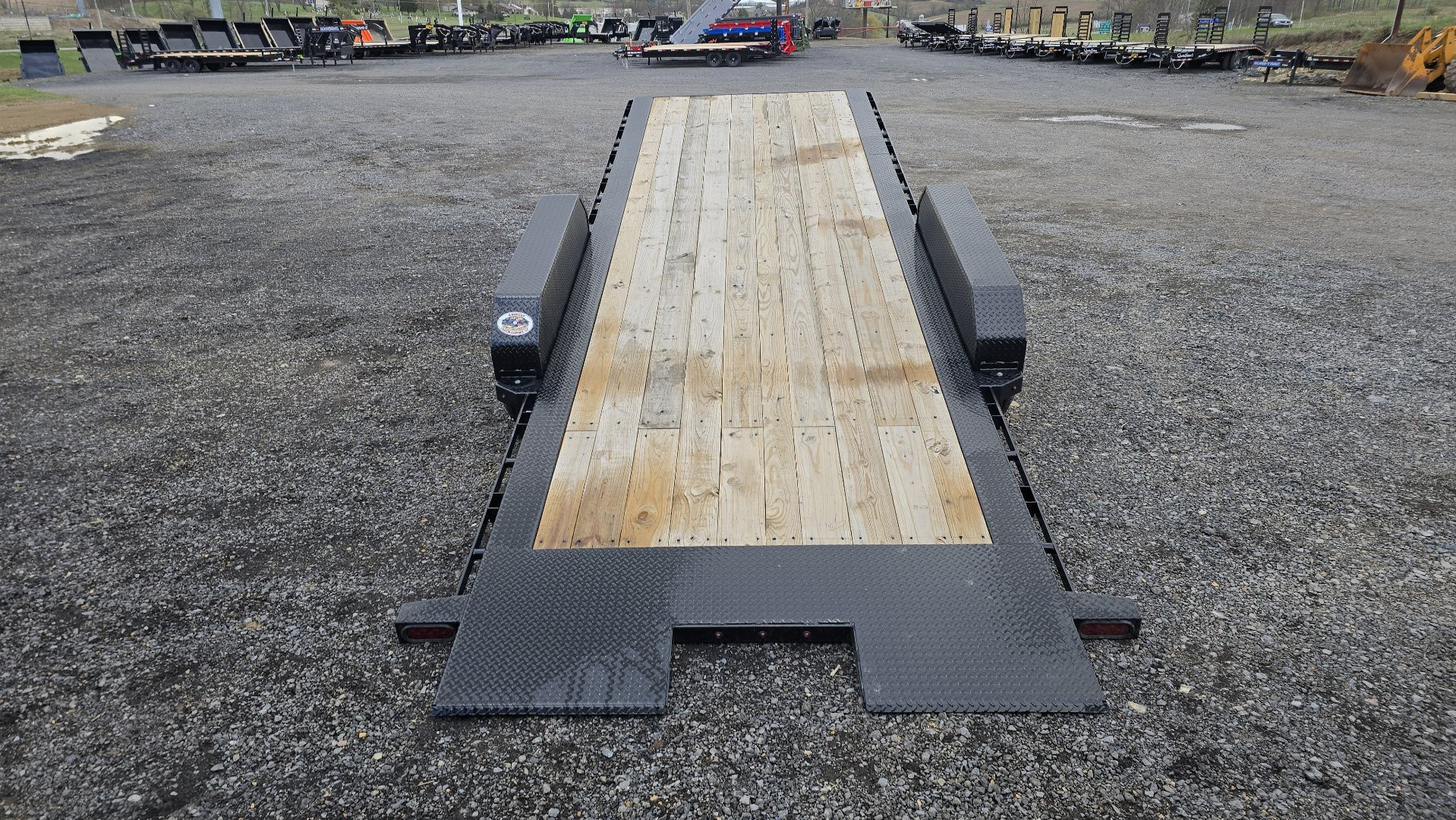 New Delco Tilt Deck Trailer / 14K GVWR / 83"x22'