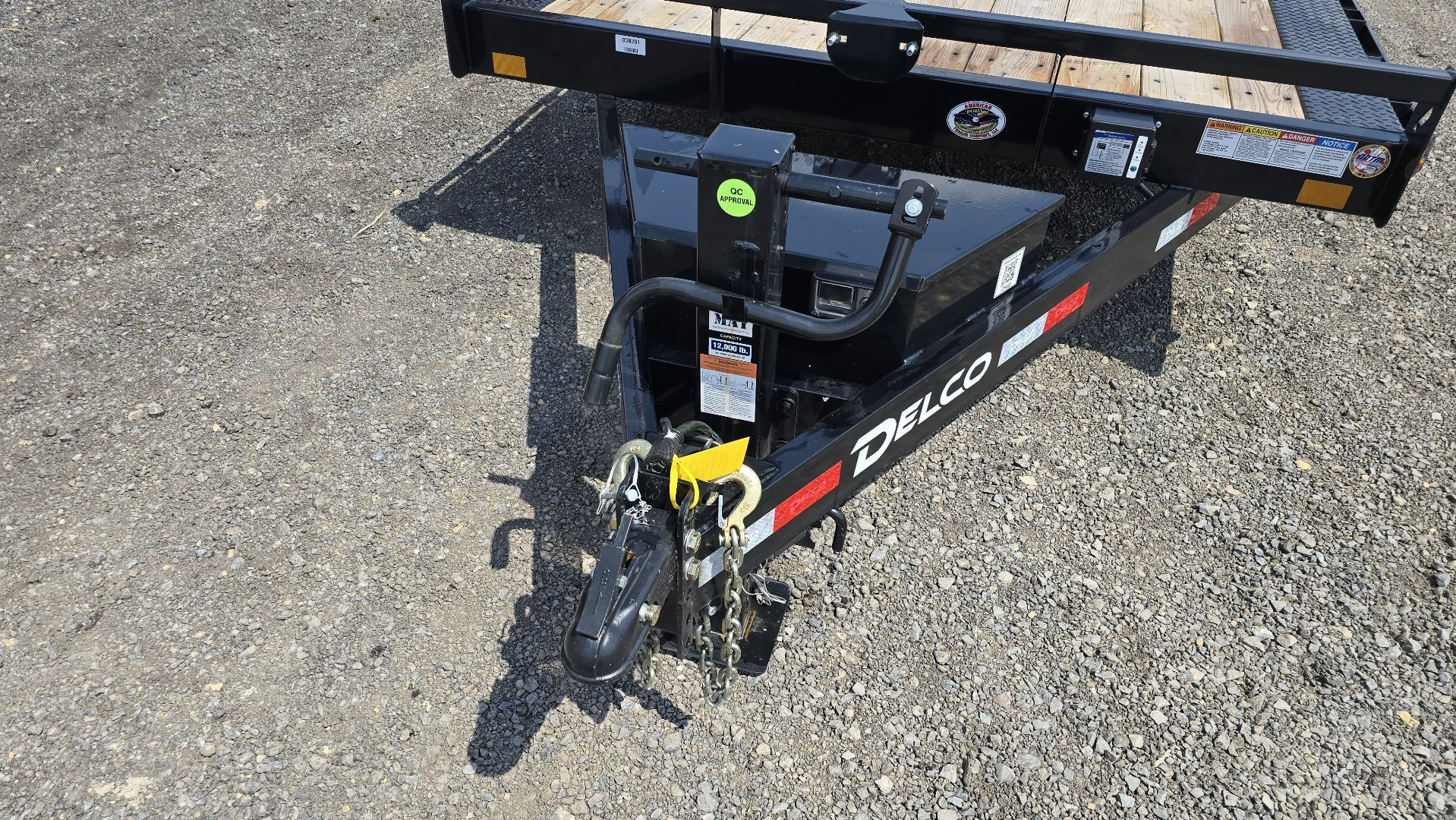 New Delco Tilt Deck Trailer / 14K GVWR / 83"x22'