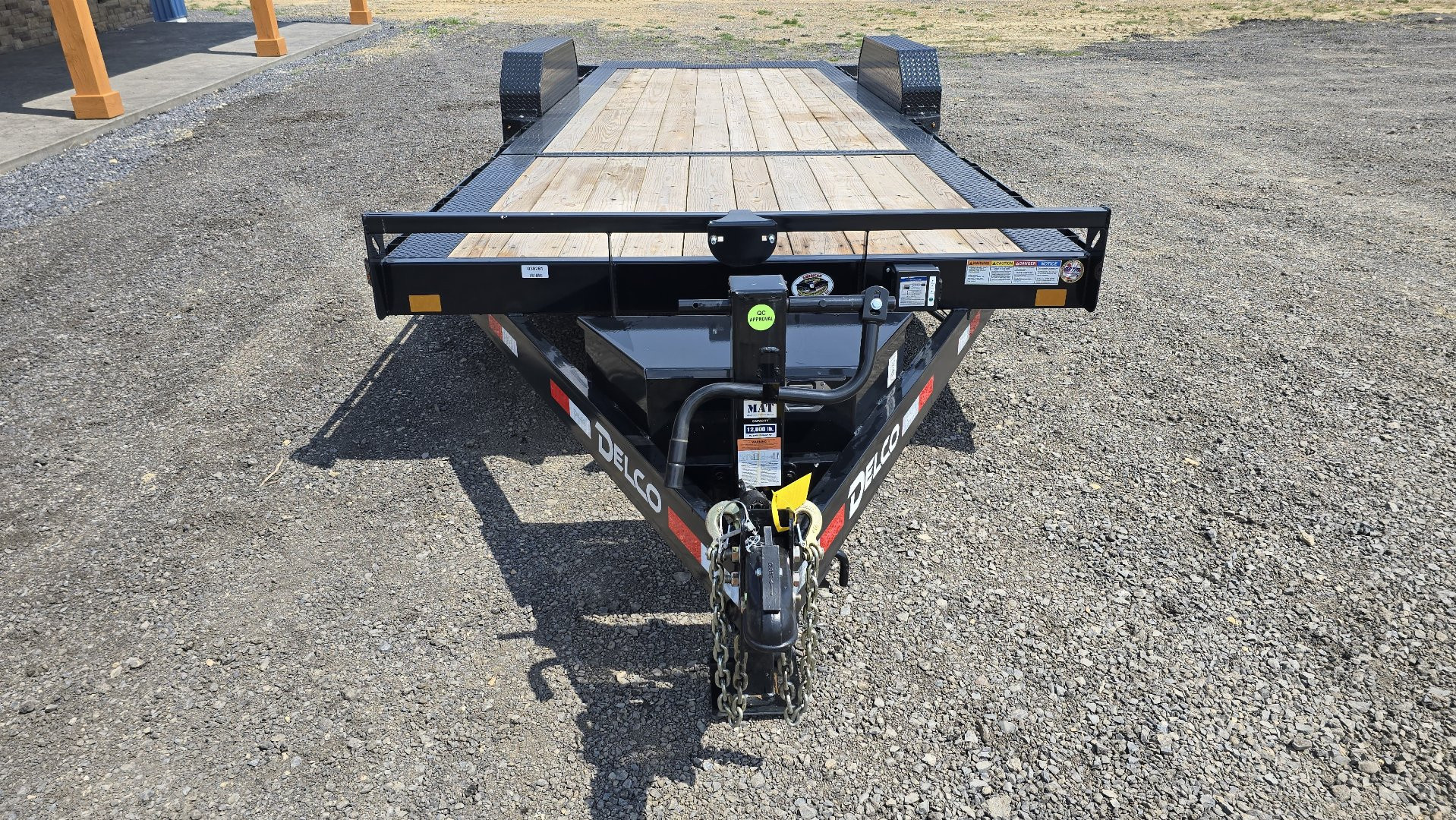 New Delco Tilt Deck Trailer / 14K GVWR / 83"x22'
