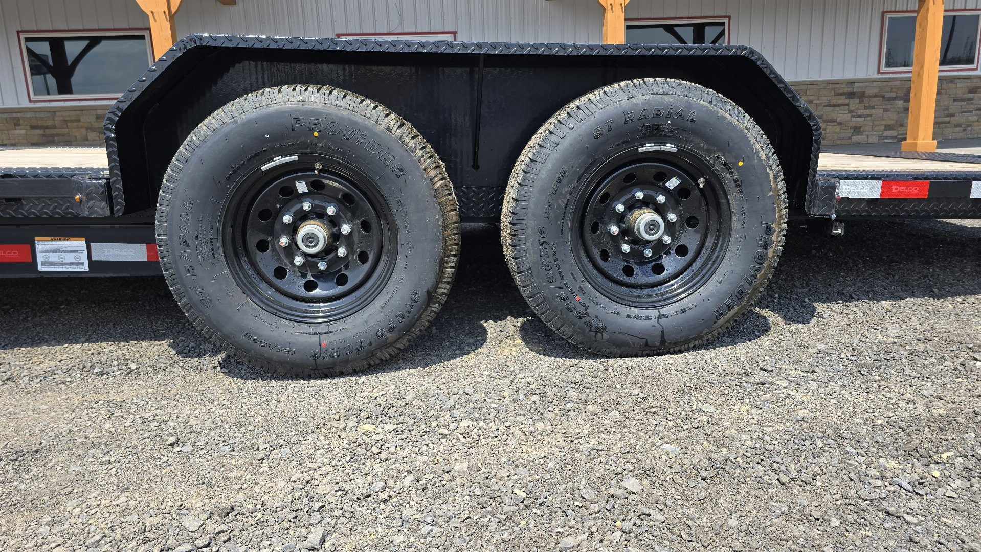 New Delco Tilt Deck Trailer / 14K GVWR / 83"x22'