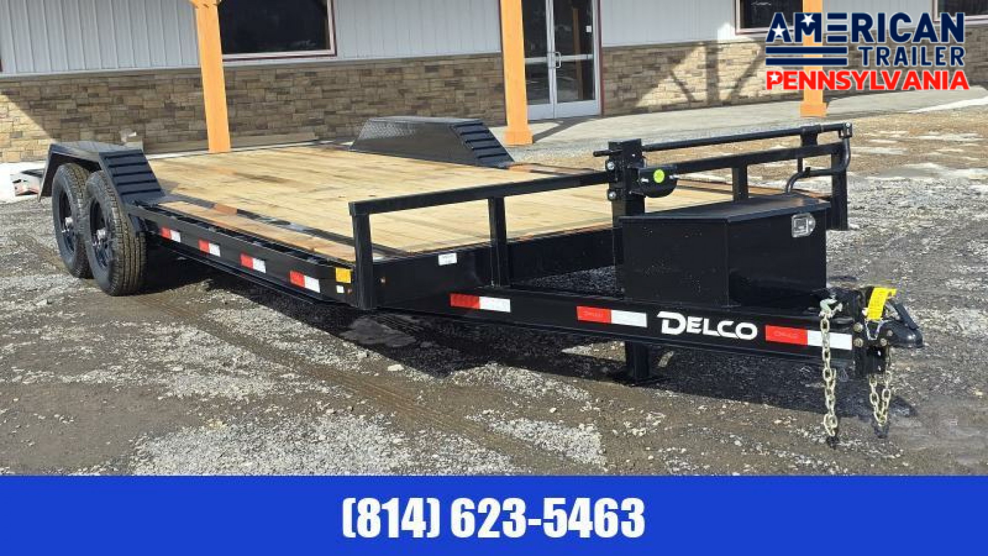 New Delco Equip Trailer / 12K GVWR / 102"x22'