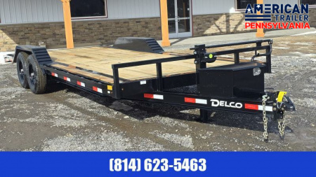 New Delco Equip Trailer / 12K GVWR / 102 x22'