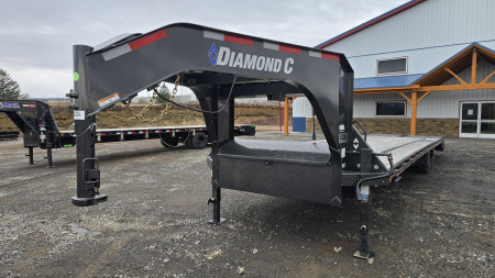 Used 2023 Diamond C FMAX 207 Gooseneck Deckover / 15.5K GVWR / 35'