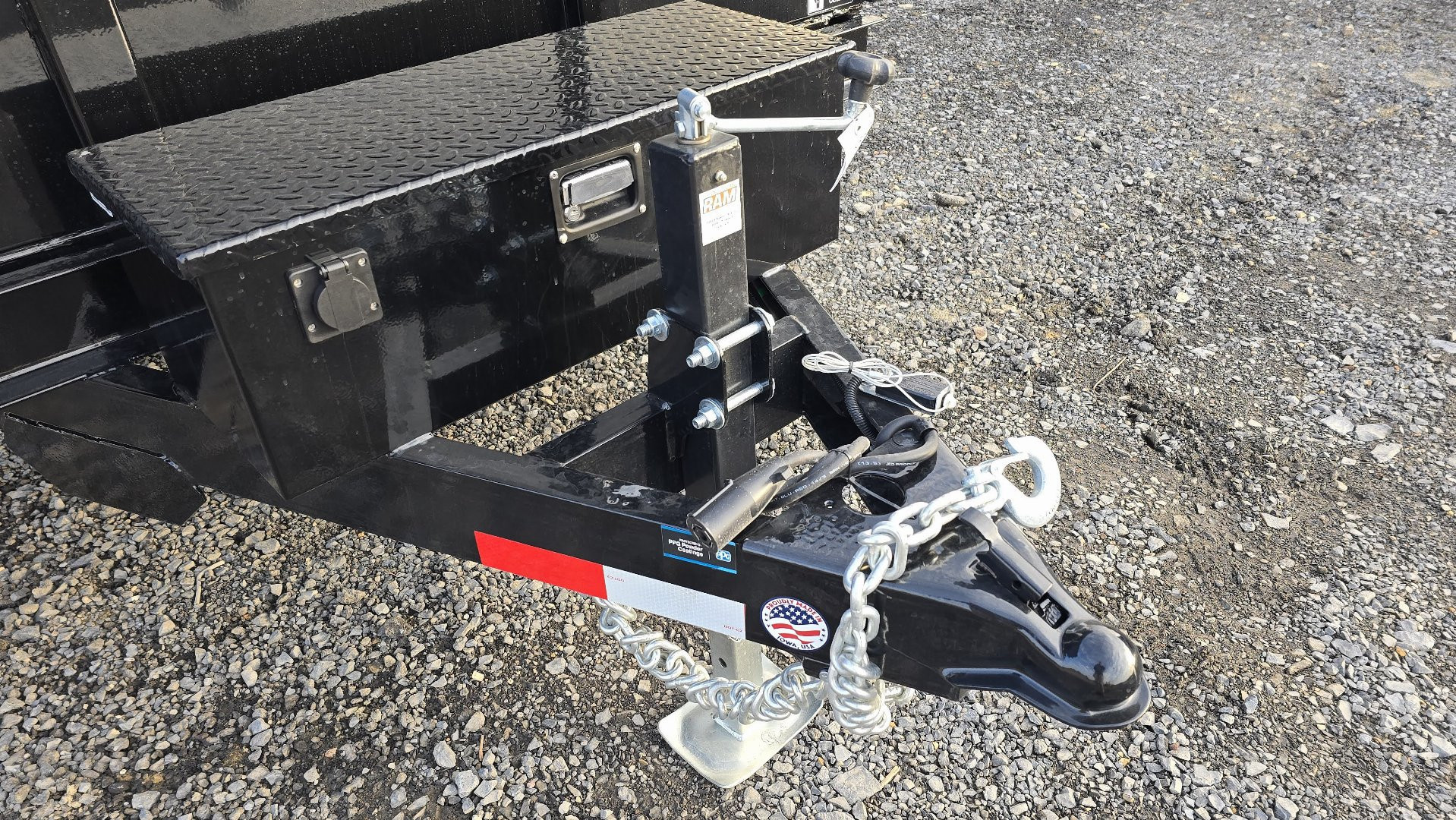 New 2025 H&H Utility Dump Trailer / 9.9K GVWR / 76"x10' / Tarp Kit