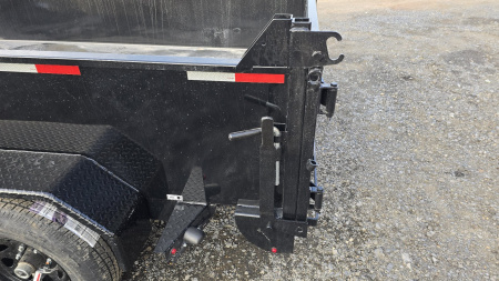 New 2025 H&H Utility Dump Trailer / 9.9K GVWR / 76"x10' / Tarp Kit