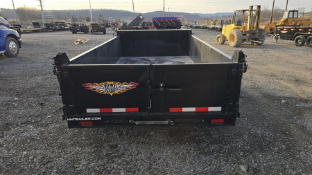 New 2025 H&H Utility Dump Trailer / 9.9K GVWR / 76"x10' / Tarp Kit