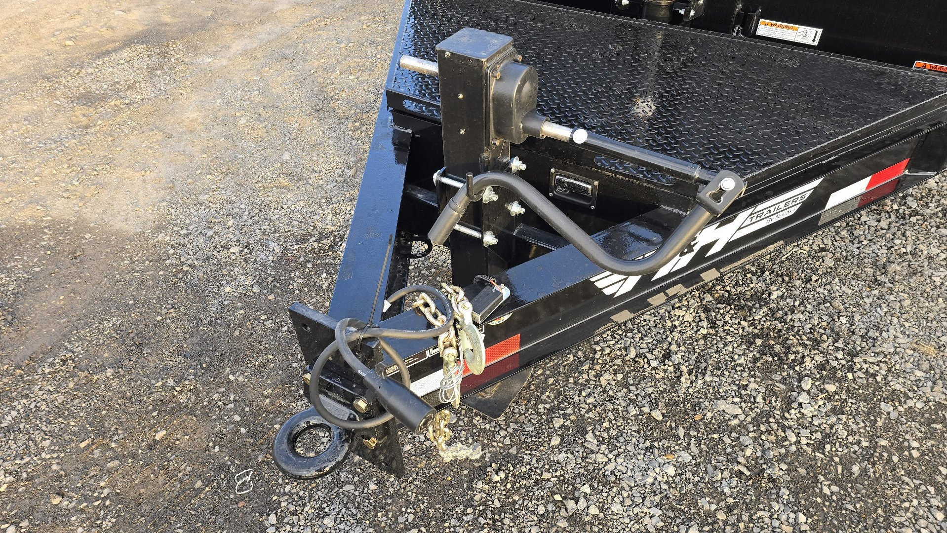 New H&H Topline Telescopic I-Beam Dump Trailer / 17.6 GVWR / 83"x14'