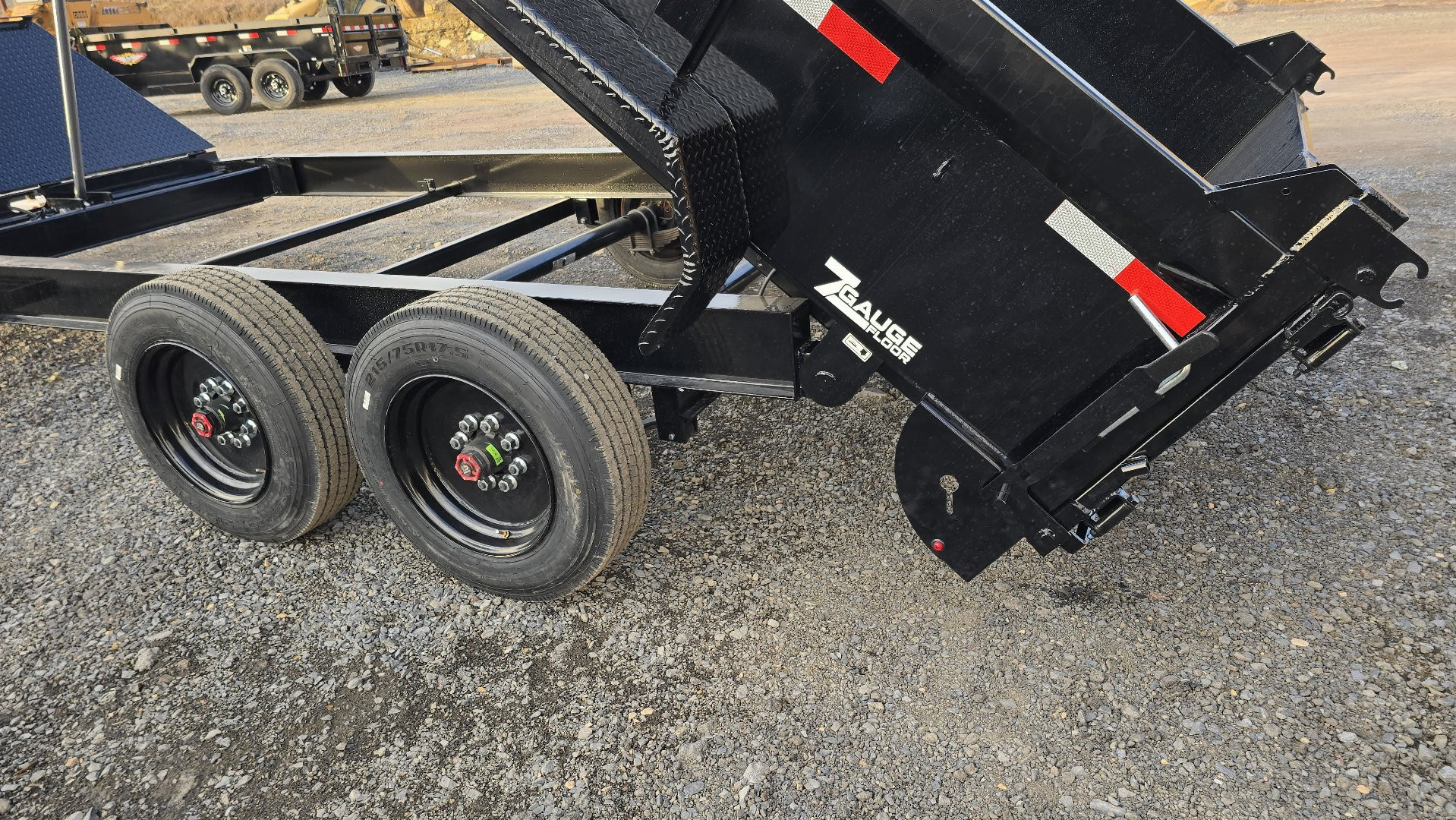 New H&H Topline Telescopic I-Beam Dump Trailer / 17.6 GVWR / 83"x14'