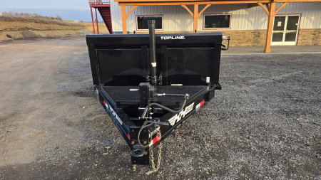 New H&H Topline Telescopic I-Beam Dump Trailer / 17.6 GVWR / 83"x14'