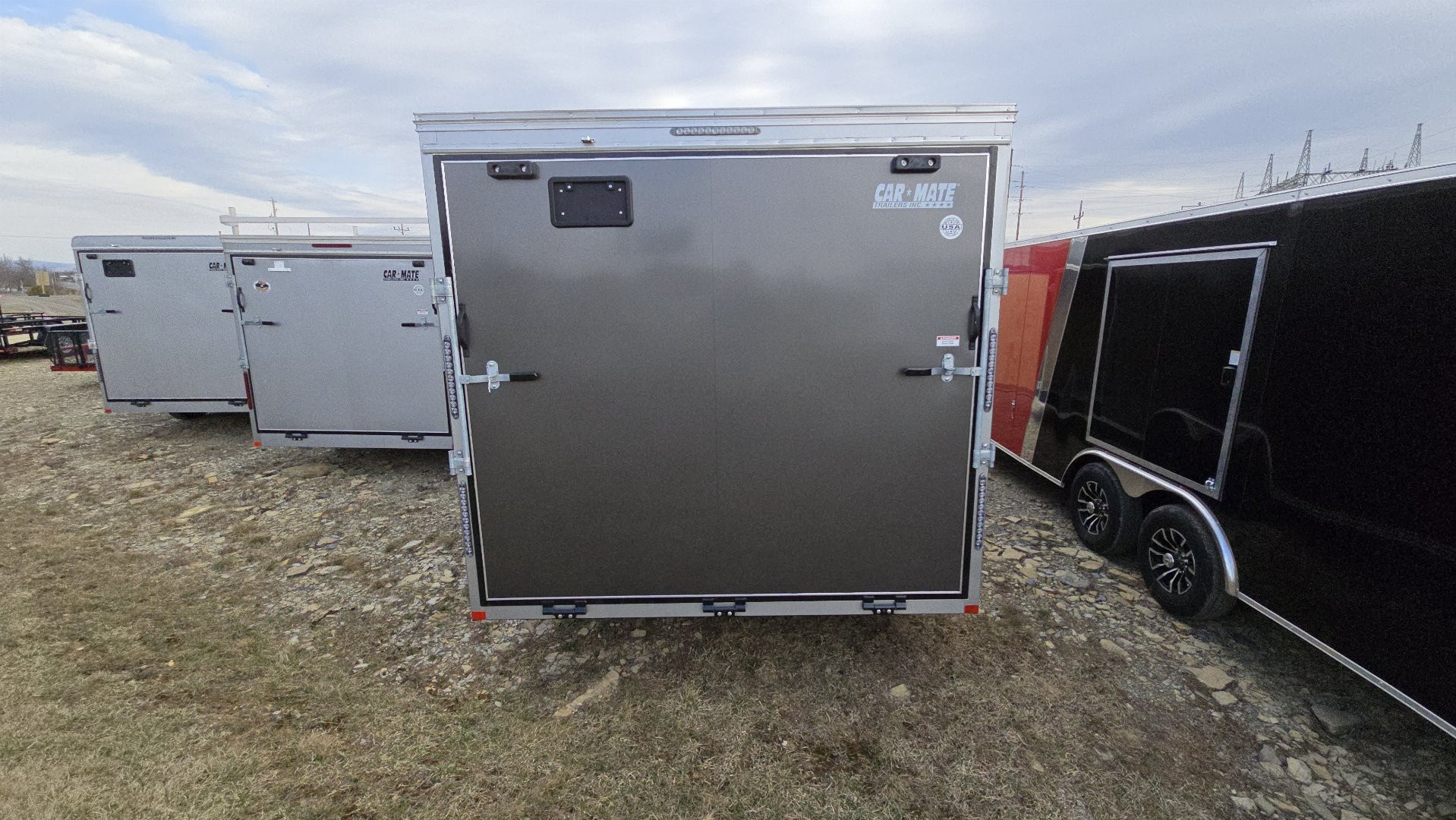 New Car Mate Enclosed Car Trailer / 9.9K GVWR / 8.5'x24'x84.5"/ Ramp Door