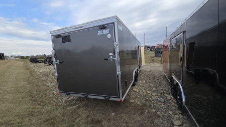 New Car Mate Enclosed Car Trailer / 9.9K GVWR / 8.5'x24'x84.5"/ Ramp Door