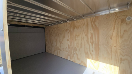 New Car Mate Enclosed Trailer / 7K GVWR / 7'x16'x78" / Ramp Door