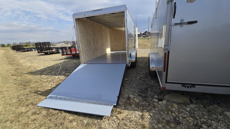 New Car Mate Enclosed Trailer / 7K GVWR / 7'x16'x78" / Ramp Door