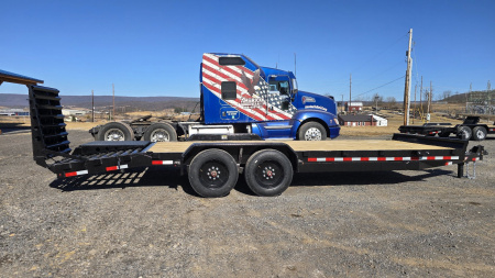 New H&H Deluxe Ramp Equip. Trailer / 16K GVWR / 82"x22'