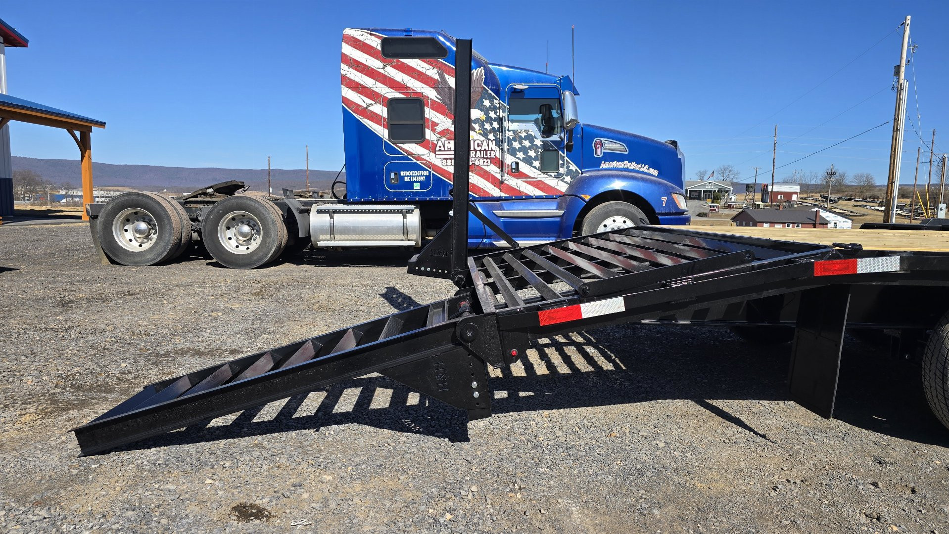 New H&H Bumper Pull Deckover Trailer / 9.9 GVWR / 102"x20' (16+4)