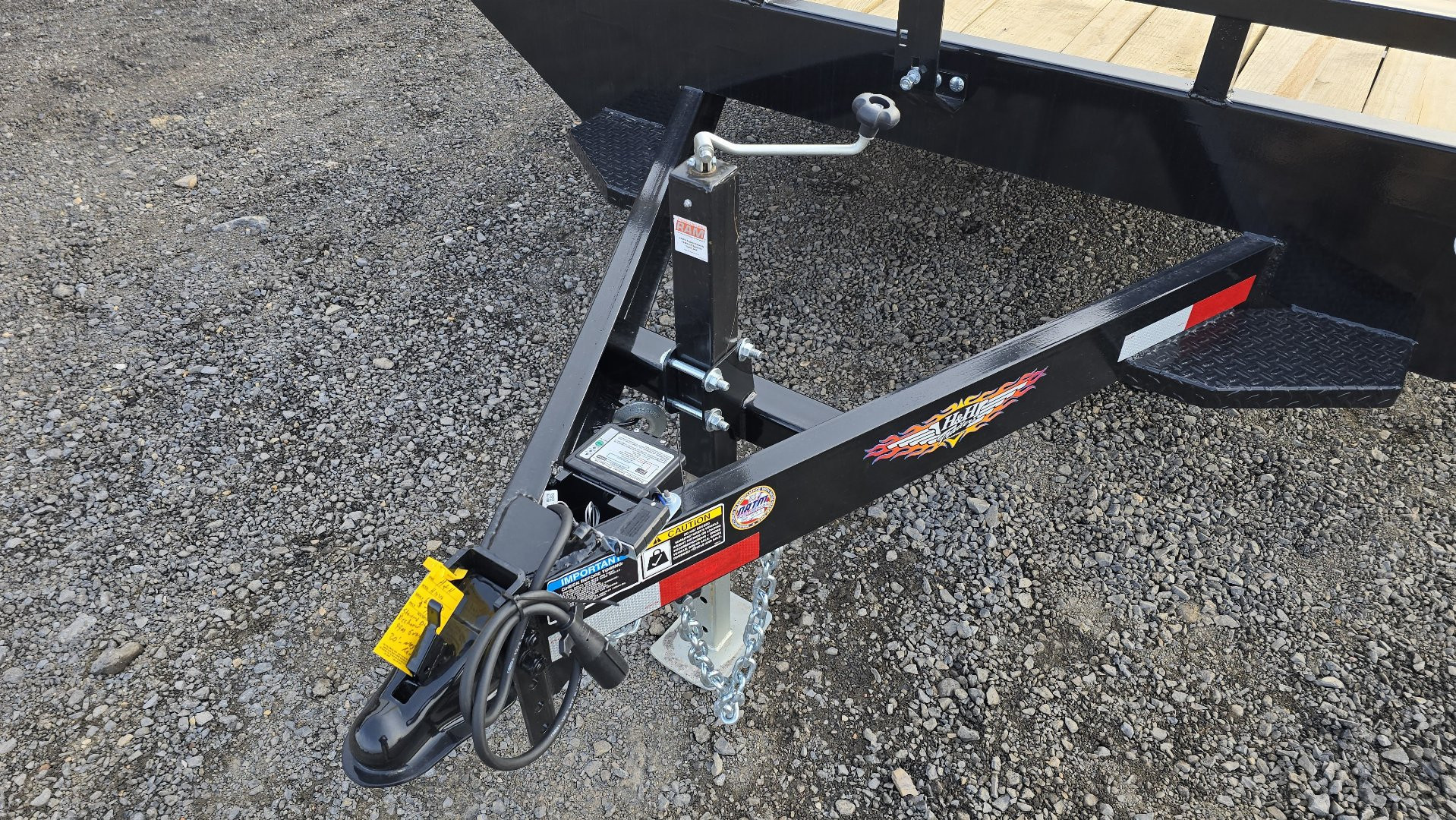 New H&H Bumper Pull Deckover Trailer / 9.9 GVWR / 102"x20' (16+4)