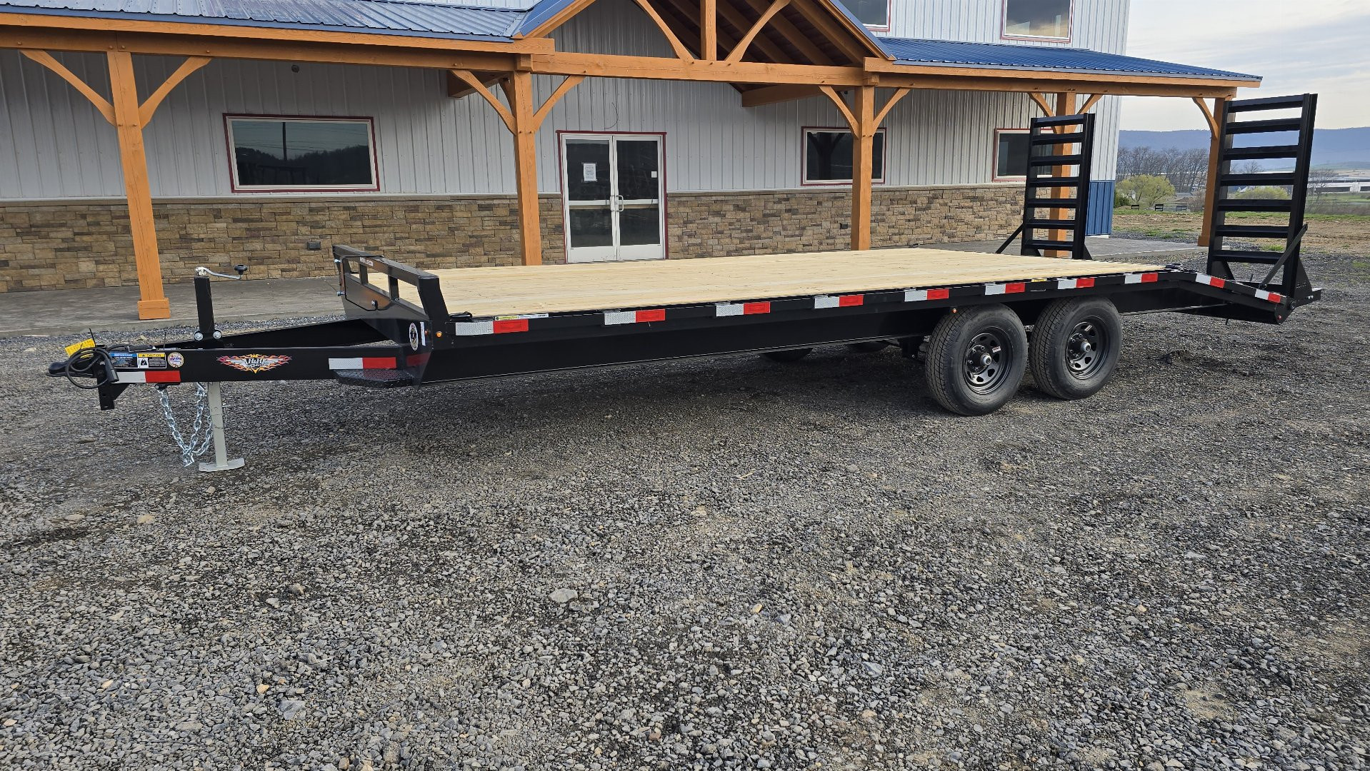 New H&H Bumper Pull Deckover Trailer / 9.9 GVWR / 102"x20' (16+4)