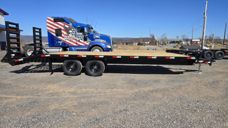 New H&H Bumper Pull Deckover Trailer / 9.9 GVWR / 102 x20' (16+4)