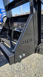 New H&H Bumper Pull Deckover Trailer / 9.9 GVWR / 102"x20' (16+4)
