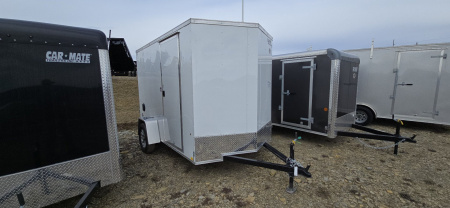 New LOOK V-Nose Enclosed Trailer / 2.9K GVWR / 6'x10' / 6  Extra Height