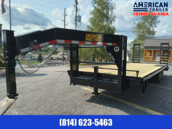 New Quality Pro Grade Gooseneck Deckover - 24' - 17K GVWR -