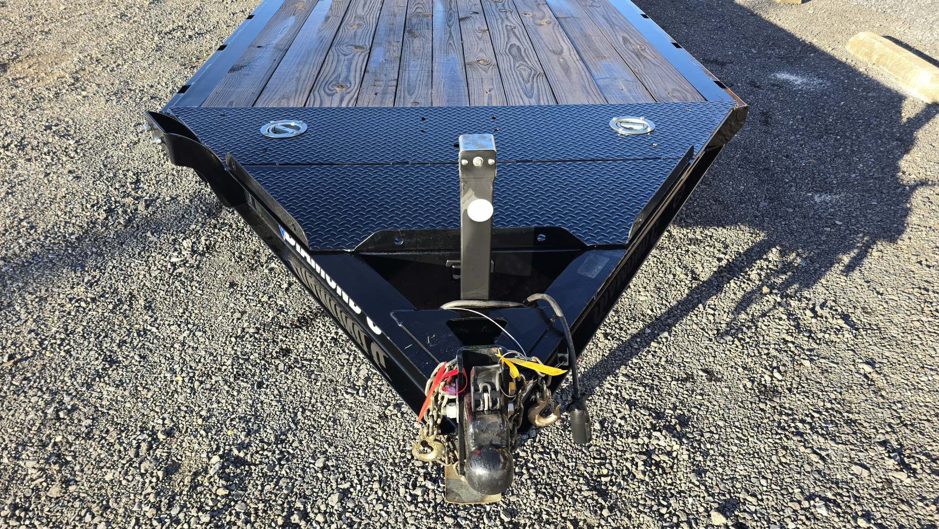 New 2024 Diamond C Car Trailer 9.8K GVWR / 83"x20' / Spare Tire Mount