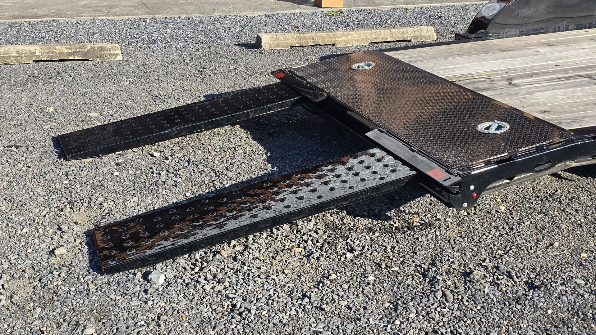 New 2024 Diamond C Car Trailer 9.8K GVWR / 83"x20' / Spare Tire Mount
