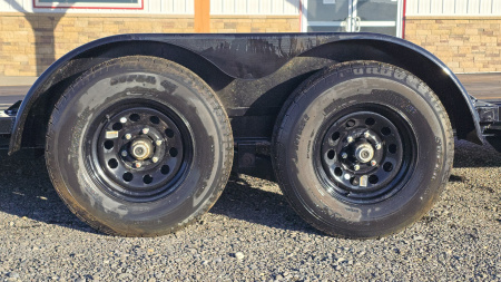 New 2024 Diamond C Car Trailer 9.8K GVWR / 83"x20' / Spare Tire Mount
