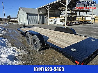 New Diamond C Car Trailer 9.8K GVWR / 83"x20' / Spare Tire Mount