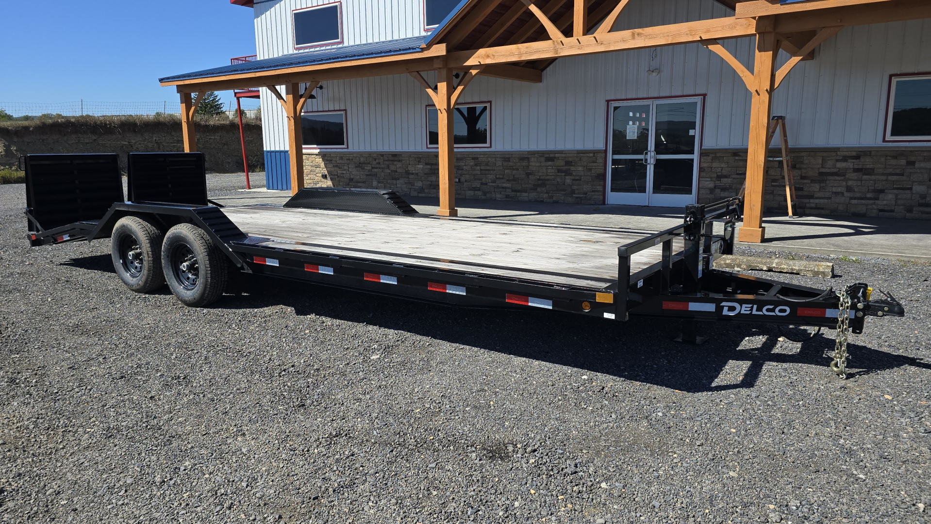 New Delco Car Hauler / 102"x24' / 14K GVWR / Drive Over Fenders