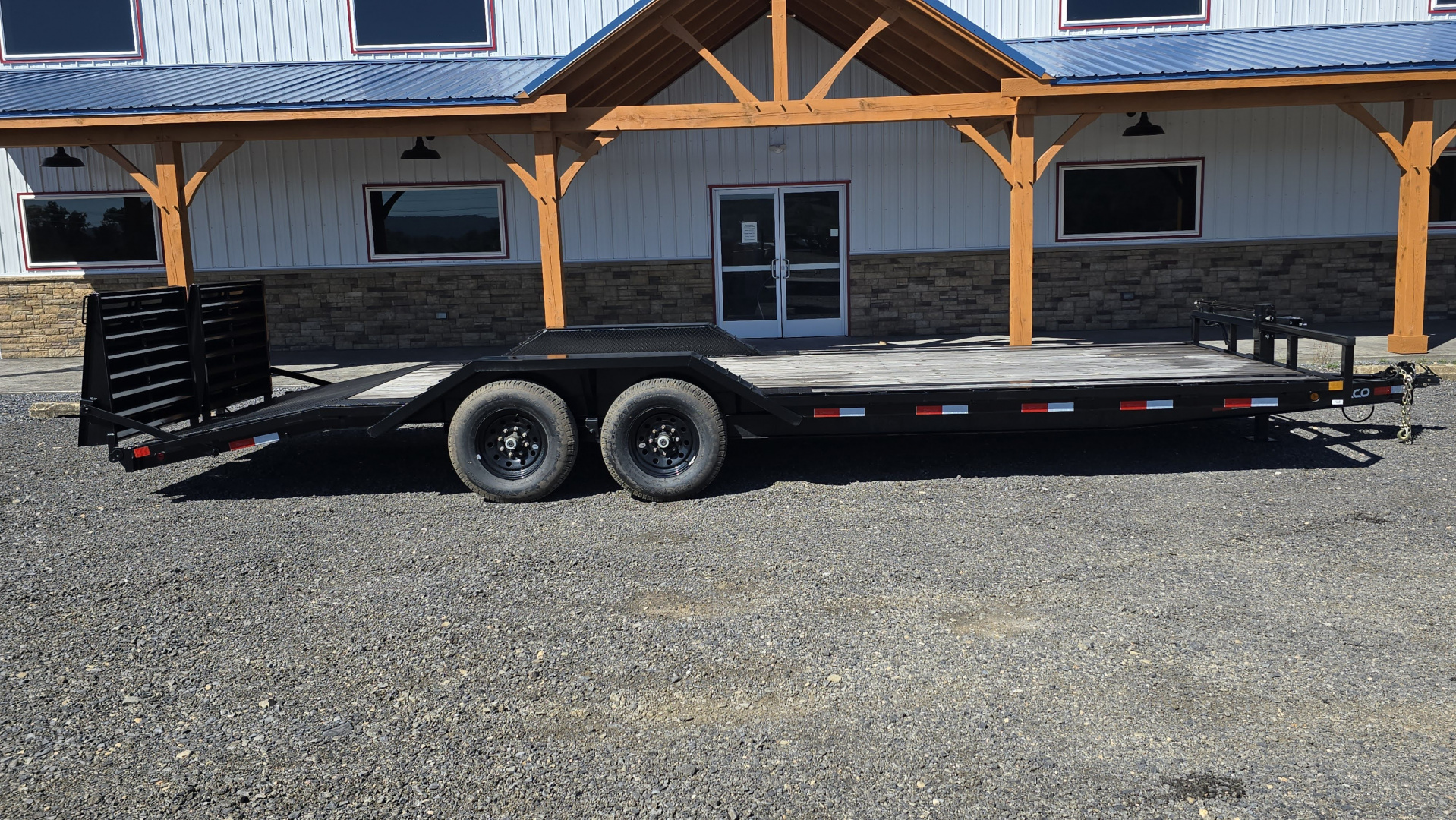 New Delco Car Hauler / 102"x24' / 14K GVWR / Drive Over Fenders