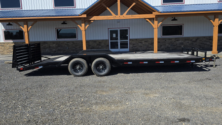 New Delco Car Hauler / 102"x24' / 14K GVWR / Drive Over Fenders
