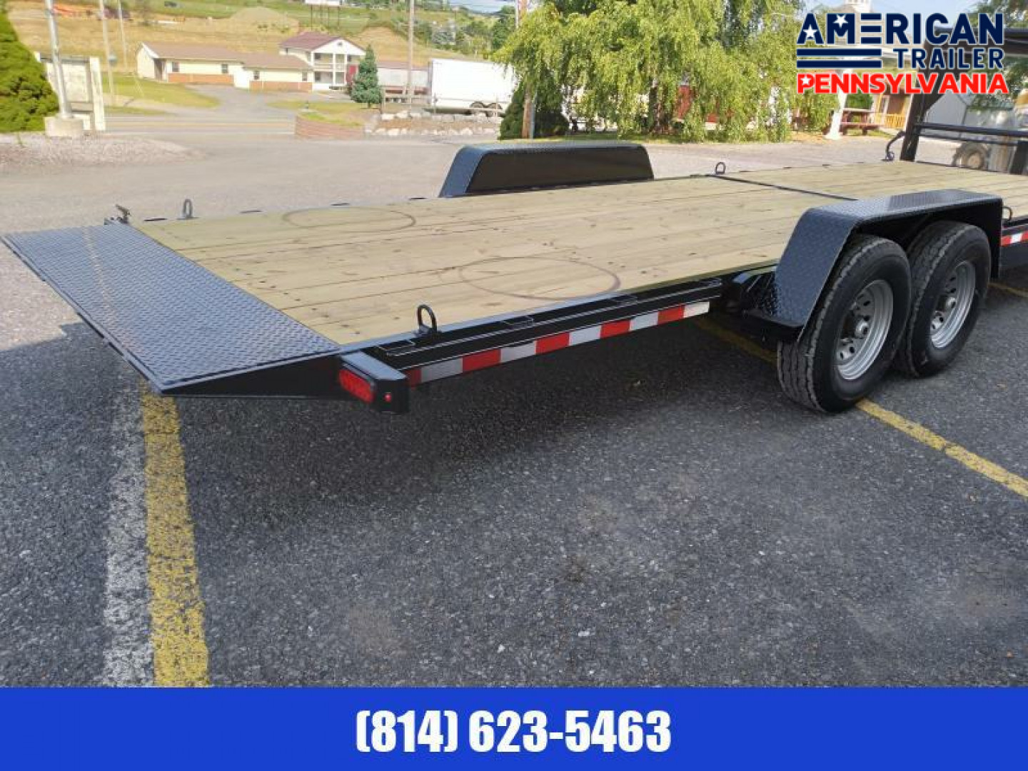 New Quality Trailers Pro Grade Gooseneck Split Tilt / 24' / 15,000 GVWR
